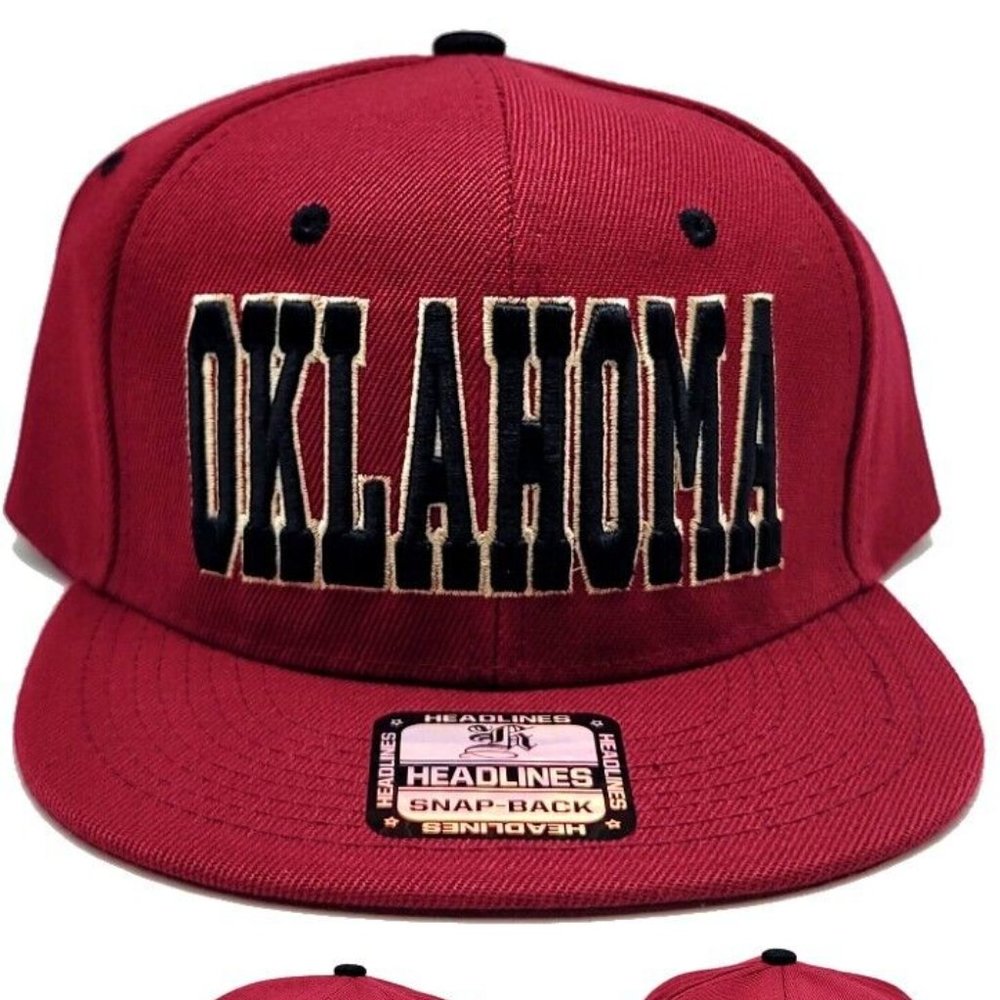Oklahoma Headlines Blockbuster Snapback Hat